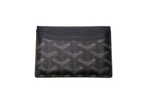 画像をギャラリービューアに読み込む, GOYARD ゴヤール カードケース サン・シュルピス カードケース STSULPPMLTY01CL01X ブラック 美品 中古 61612