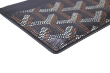画像をギャラリービューアに読み込む, GOYARD ゴヤール カードケース サン・シュルピス カードケース STSULPPMLTY01CL01X ブラック 美品 中古 61612