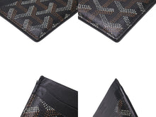 画像をギャラリービューアに読み込む, GOYARD ゴヤール カードケース サン・シュルピス カードケース STSULPPMLTY01CL01X ブラック 美品 中古 61612