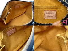 画像をギャラリービューアに読み込む, 極美品 LOUIS VUITTON ルイヴィトン 村上隆 スピーディ25 フラーンジュ M40114 モノグラムマルチ ブラック 中古 61613