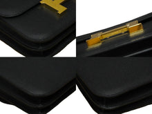 Load image into Gallery viewer, 新品未使用 HERMES エルメス ショルダーバッグ ミニ コンスタンス3 ブラック ローズゴールド金具 エプソン U刻印 中古 61617