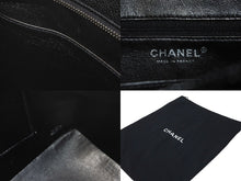 Load image into Gallery viewer, 極美品 CHANEL シャネル 復刻トートバック A01804 シール 無し キャビアスキン ブラック シルバープレート 中古 61620