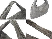 Load image into Gallery viewer, BOTTEGAVENETA ボッテガヴェネタ ワンショルダーバッグ イントレチャート レザー カーキ 美品 中古 61623