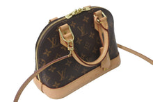 Load image into Gallery viewer, LOUIS VUITTON ルイヴィトン アルマBB ハンドバッグ M53152 モノグラムキャンバス ブラウン ゴールド金具 良品 中古 61634