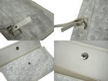 画像をギャラリービューアに読み込む, GOYARD ゴヤール サンルイGM トートバッグ ホワイト グレー マーカージュ有り 美品 中古 61635