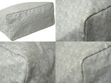 画像をギャラリービューアに読み込む, GOYARD ゴヤール サンルイGM トートバッグ ホワイト グレー マーカージュ有り 美品 中古 61635