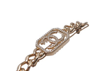 Load image into Gallery viewer, 極美品 CHANEL シャネル バレッタ ココマーク ラインストーン パール ヘアバレッタ B20S 2020年 ゴールド 中古 61638