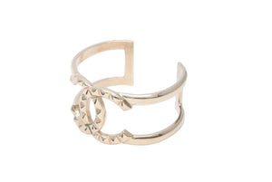 CHANEL シャネル ココマーク バングル ブレスレット A18V 2018年 ゴールド アクセサリー レディース 美品 中古 61639