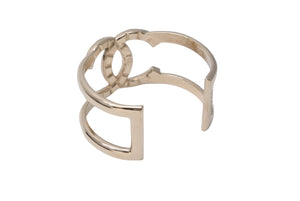 CHANEL シャネル ココマーク バングル ブレスレット A18V 2018年 ゴールド アクセサリー レディース 美品 中古 61639