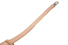 画像をギャラリービューアに読み込む, LOUIS VUITTON ルイヴィトン ショルダーストラップ ベージュ ヌメ革 ゴールド金具 美品 中古 61641