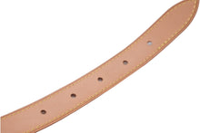 画像をギャラリービューアに読み込む, LOUIS VUITTON ルイヴィトン ショルダーストラップ TH1016 バギー用 ベージュ ヌメ革 美品 中古 61642