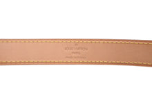 画像をギャラリービューアに読み込む, LOUIS VUITTON ルイヴィトン ショルダーストラップ TH1016 バギー用 ベージュ ヌメ革 美品 中古 61642