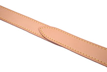 画像をギャラリービューアに読み込む, LOUIS VUITTON ルイヴィトン ショルダーストラップ TH1016 バギー用 ベージュ ヌメ革 美品 中古 61642