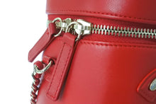 Load image into Gallery viewer, 極美品 CHANEL シャネル 2wayチェーンバニティバッグ 27番台 ココマーク カーフスキン レッド ゴールド金具 中古 61646