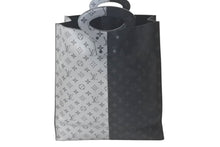 Load image into Gallery viewer, LOUIS VUITTON ルイ ヴィトン モノグラム エクリプス スプリット トートバック M43816 18SS シルバー ブラック 美品 中古 61647