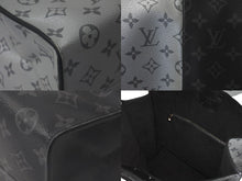 Load image into Gallery viewer, LOUIS VUITTON ルイ ヴィトン モノグラム エクリプス スプリット トートバック M43816 18SS シルバー ブラック 美品 中古 61647