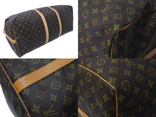 Load image into Gallery viewer, LOUIS VUITTON ルイヴィトン キーポル バンドリエール60 ボストンバッグ M41412 モノグラムキャンバス ブラウン 美品 中古 61648