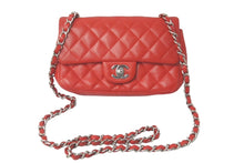 Load image into Gallery viewer, CHANEL シャネル 横長 18番台 ショルダーバッグ ミニマトラッセショルダーチェーン レッド ラムスキン 美品 中古 61651