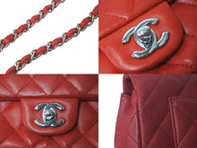 Load image into Gallery viewer, CHANEL シャネル 横長 18番台 ショルダーバッグ ミニマトラッセショルダーチェーン レッド ラムスキン 美品 中古 61651