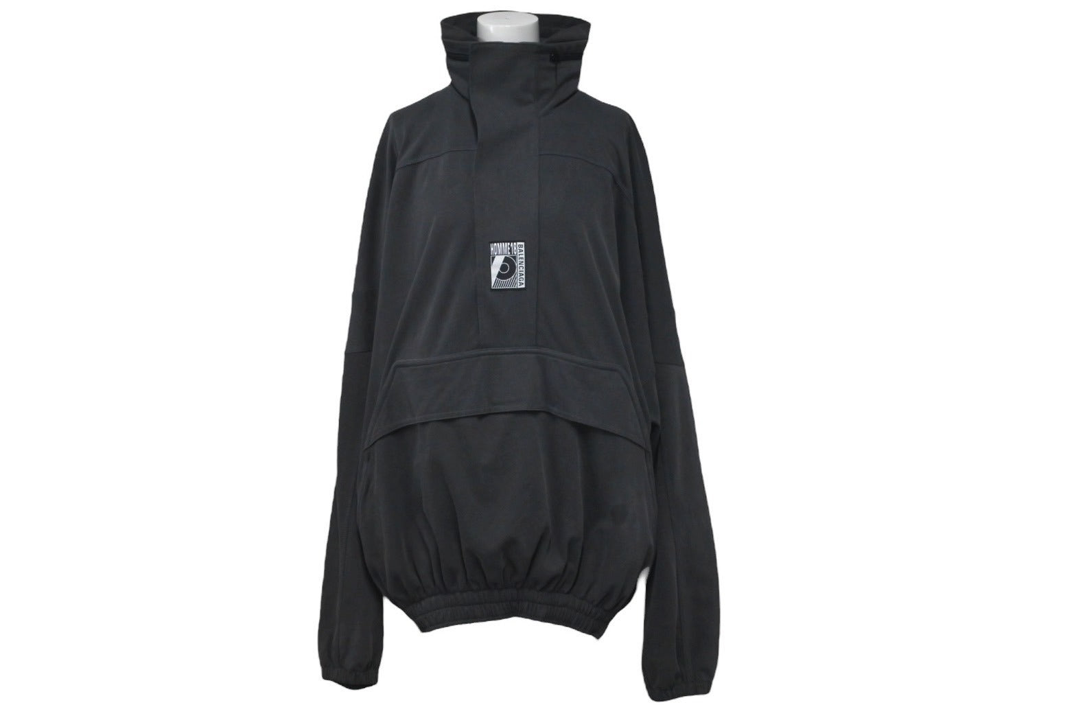 BALENCIAGA バレンシアガ 18FW オーバーサイズ パーカー グレー