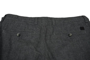 極美品 HUGO BOSS ヒューゴボス ブラック レーベル レギュラー フィット パンツ グレー Crigan1-3-W サイズ48 中古 61670