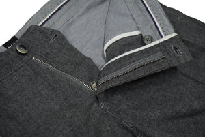 極美品 HUGO BOSS ヒューゴボス ブラック レーベル レギュラー フィット パンツ グレー Crigan1-3-W サイズ48 中古 61670