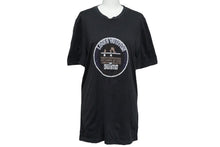 Load image into Gallery viewer, LOUIS VUITTON ルイヴィトン 半袖Ｔシャツ サイズM プリント ブラック コットン シルク RM122M 良品 中古 61672