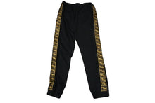 Load image into Gallery viewer, FENDI フェンディ スウェットパンツ サイズ44 ズッカ柄 ブラック コットン ウール カシミヤ シルク FB0461 良品 中古 61675