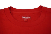 Load image into Gallery viewer, 極美品 Supreme シュプリーム ポケット 半袖Ｔシャツ レッド ロゴ トップス 赤 サイズXL 中古 61676