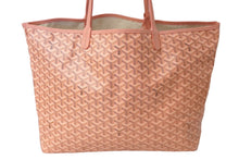 Load image into Gallery viewer, 極美品 GOYARD ゴヤール サン・ルイGM トートバッグ 限定カラー サーモンピンク ゴヤールディンキャンバス 中古 61680