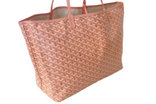 Load image into Gallery viewer, 極美品 GOYARD ゴヤール サン・ルイGM トートバッグ 限定カラー サーモンピンク ゴヤールディンキャンバス 中古 61680