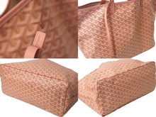 Load image into Gallery viewer, 極美品 GOYARD ゴヤール サン・ルイGM トートバッグ 限定カラー サーモンピンク ゴヤールディンキャンバス 中古 61680