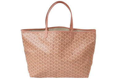 極美品 GOYARD ゴヤール サン・ルイGM トートバッグ 限定カラー サーモンピンク ゴヤールディンキャンバス 中古 61684