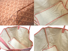 画像をギャラリービューアに読み込む, 極美品 GOYARD ゴヤール サン・ルイGM トートバッグ 限定カラー サーモンピンク ゴヤールディンキャンバス 中古 61684