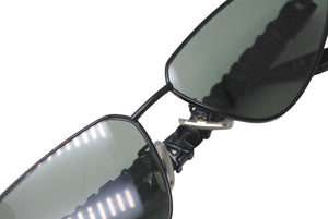 BALENCIAGA バレンシアガ サングラス サイズ61□15-145 ブラック プラスチック ロゴモチーフ BB0107S 美品 中古 61726
