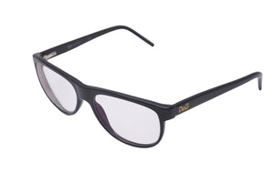 DOLCE&GABBANA ドルチェアンドガッバーナ オーバル メガネ 度入り ブラック アイウェア 1151 サイズ53□15 良品 中古 61728
