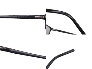 DOLCE&GABBANA ドルチェアンドガッバーナ オーバル メガネ 度入り ブラック アイウェア 1151 サイズ53□15 良品 中古 61728