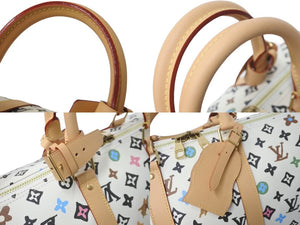新品未使用 LOUIS VUITTON ルイヴィトン ボストンバッグ M25233 キーポルバンドリエール 45 バニラ タイラー モノグラムクラギー 中古 61736