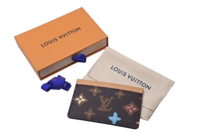 新品未使用 LOUIS VUITTON ルイヴィトン Tyler The Creator Card Holder Monogram Craggy カードケース 2024 ブラウン 中古 61737