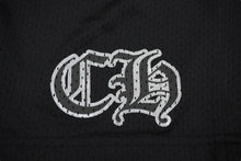 Load image into Gallery viewer, 新品未使用品 CHROME HEARTS クロムハーツ MESH VARSITY SHORTS ハーフパンツ メッシュパンツ ブラック Mサイズ 中古 61741