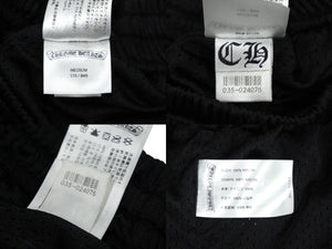 新品未使用品 CHROME HEARTS クロムハーツ MESH VARSITY SHORTS ハーフパンツ メッシュパンツ ブラック Mサイズ 中古 61741