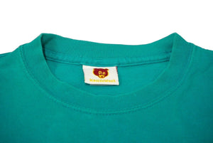 Kanye West カニエウエスト 2005年 ヴィンテージ プリント 半袖Ｔシャツ ターコイズ クマ Ye ラッパー サイズM 良品 中古 61743