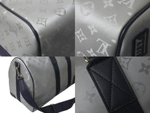 Load image into Gallery viewer, 極美品 LOUIS VUITTON ルイヴィトン ボストンバッグ M44170 キーポルバンドリエール50 モノグラムサテライト シルバー 中古 61747