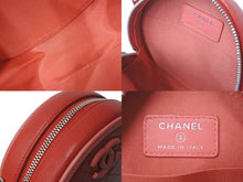 Load image into Gallery viewer, 極美品 CHANEL シャネル ショルダーバッグ 27番台 チェーンショルダー ココマーク ラムスキン ラウンド レッド AP0060 中古 61749