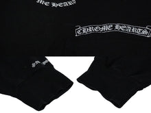Load image into Gallery viewer, CHROME HEARTS クロムハーツ 長袖Ｔシャツ 首ロゴ CHロゴ ブラック コットン サイズL 良品 中古 61751