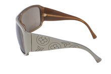 画像をギャラリービューアに読み込む, 極美品 LOUIS VUITTON ルイ ヴィトン サングラス Z0173E ホワイト ダークブラウン ゴールド金具 中古 61753