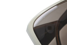 画像をギャラリービューアに読み込む, 極美品 LOUIS VUITTON ルイ ヴィトン サングラス Z0173E ホワイト ダークブラウン ゴールド金具 中古 61753