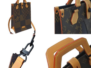 極美品 LOUIS VUITTON ルイヴィトン × NIGO ニゴ― ダミエ ジャイアント モノグラム 2WAY トートバッグ N40355 中古 61761