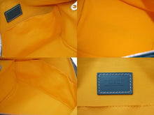 画像をギャラリービューアに読み込む, 新品同様品 GOYARD ゴヤール ボーイング 25 クラッチバッグ BOWLIN025TY09CL09P グリーン シルバー金具 中古 61763