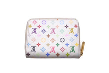 Load image into Gallery viewer, LOUIS VUITTON ルイヴィトン ジッピー コイン パース リッチ コインケース M93741 村上隆 ブロン マルチカラー 良品 中古 61764
